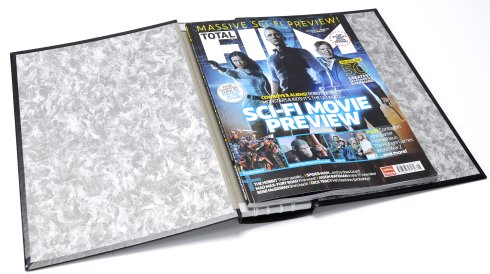 Black Magazine Binder